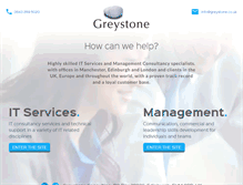 Tablet Screenshot of greystone.co.uk